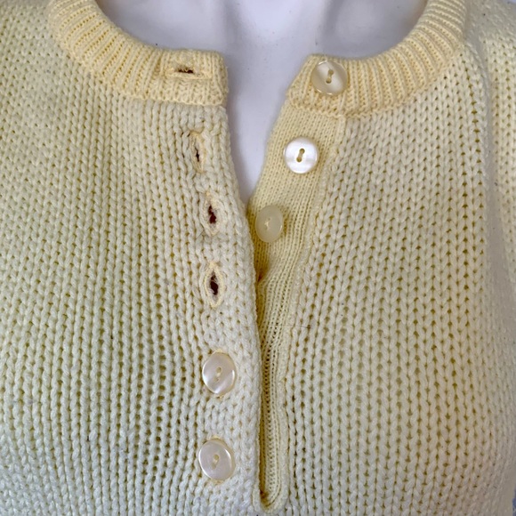 v i n t a g e :: Slouchy Pastel Granny Knit Sweater - Picture 5 of 9
